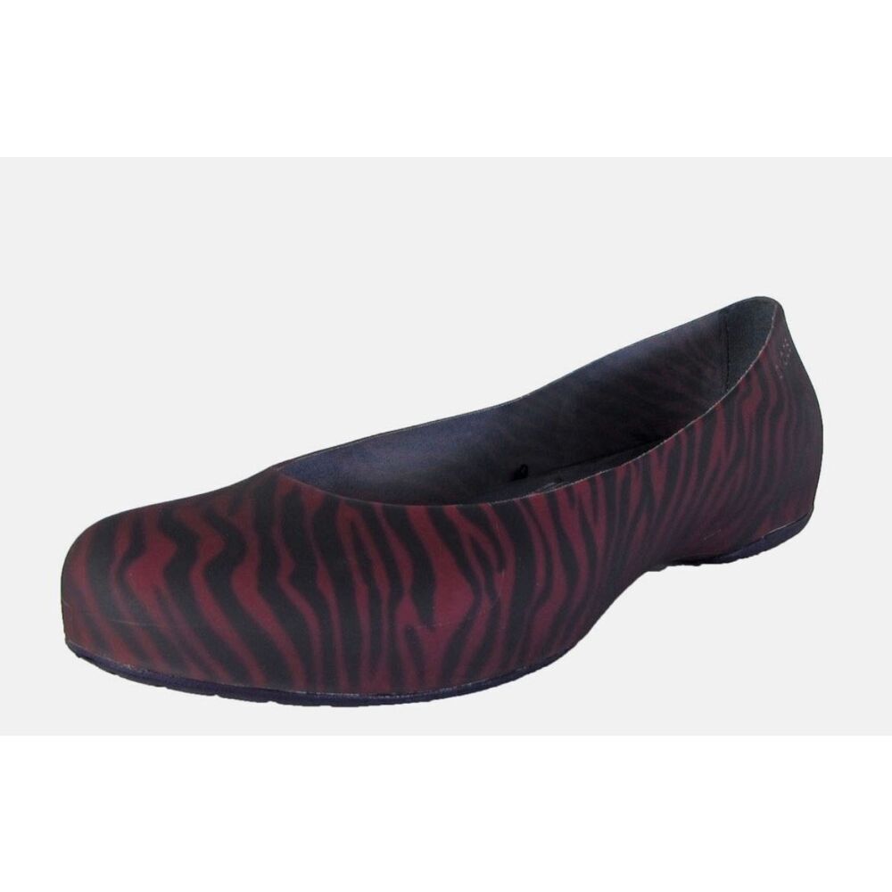 Crocs Thermalucent Zebra Print Flats